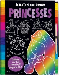 Produktbild: Scratch & Draw Princess - Scratch Art Activity Book