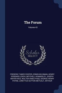 Produktbild: The Forum; Volume 43