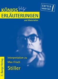 Bild vom Artikel Stiller von Max Frisch. Textanalyse und Interpretation. vom Autor Max Frisch