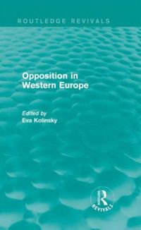 Produktbild: Opposition in Western Europe