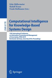 Produktbild: Computational Intelligence for Knowledge-Based System Design
