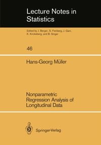 Produktbild: Nonparametric Regression Analysis of Longitudinal Data