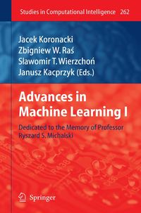 Produktbild: Advances in Machine Learning I