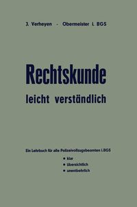 Produktbild: Rechtskunde - leicht verst&auml;ndlich