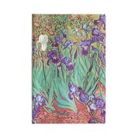 12-Monatskalender 2024 Van Goghs Schwertlilien Mini Horizontal von Paperblanks