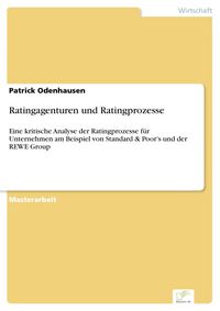 Produktbild: Ratingagenturen und Ratingprozesse