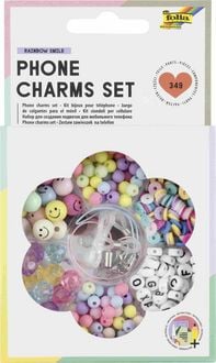 Produktbild: Folia  Phone Charms Set RAINBOW SMILE, 349 Teile