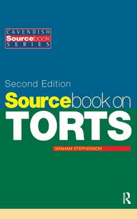Produktbild: Sourcebook on Tort Law 2/e