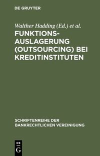 Produktbild: Funktionsauslagerung (Outsourcing) bei Kreditinstituten