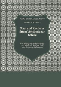 Produktbild: Staat und Kirche in ihrem Verh&auml;ltnis zur Schule