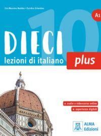 Produktbild: Dieci PLUS A1. Book + audio + video