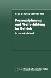 Produktbild: Personalplanung und Weiterbildung im Betrieb