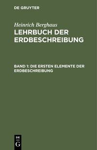 Produktbild: Die ersten Elemente der Erdbeschreibung