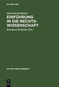 Produktbild: Einf&uuml;hrung in die Rechtswissenschaft