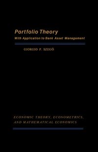 Produktbild: Portfolio Theory