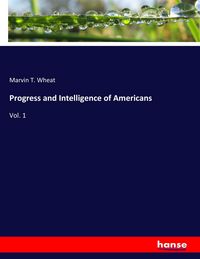 Produktbild: Progress and Intelligence of Americans