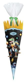 Produktbild: URSUS Schult&uuml;ten-Bastelsets Diamond Painting Easy Line, Robo T-Rex