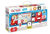 Produktbild: Kinderpuzzle XL - Make-a-Match Fire Truck