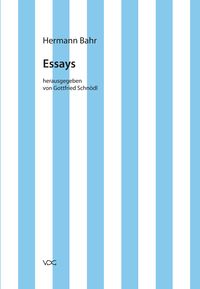 Produktbild: Hermann Bahr / Essays