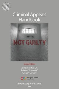 Produktbild: Criminal Appeals Handbook
