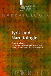 Produktbild: Lyrik und Narratologie