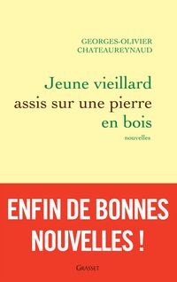 Produktbild: Jeune vieillard assis sur une pierre en bois
