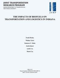 Produktbild: The Impacts of Biofuels on Transportation and Logistics in Indiana