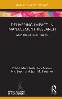 Produktbild: Delivering Impact in Management Research
