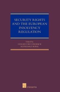Produktbild: Security Rights and the European Insolvency Regulation