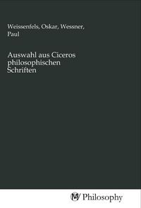 Produktbild: Auswahl aus Ciceros philosophischen Schriften
