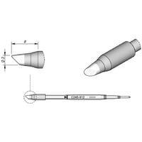 Produktbild: JBC Tools C245912 L&ouml;tspitze Rundform, abgeschr&auml;gt Spitzen-Gr&ouml;&szlig;e 3.0mm Inhalt 1St.