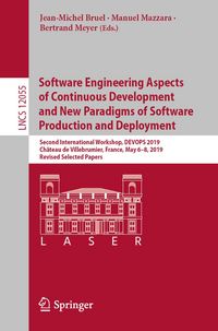 Produktbild: Software Engineering Aspects of Continuous Development and New Paradigms of Software Production and Deployment