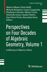 Produktbild: Perspectives on Four Decades of Algebraic Geometry, Volume 1