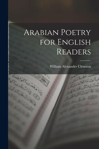Produktbild: Arabian Poetry for English Readers