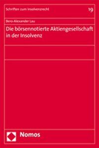 Produktbild: Die b&ouml;rsennotierte Aktiengesellschaft in der Insolvenz