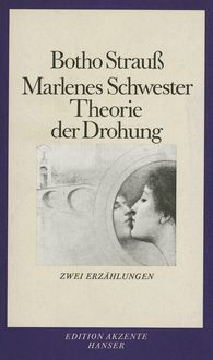 Produktbild: Marlenes Schwester. Theorie der Drohung
