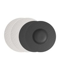 Produktbild: Villeroy & Boch Manufacture Italian Set White & Black