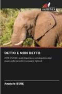 Produktbild: Detto E Non Detto