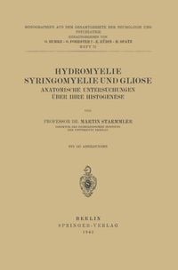 Produktbild: Hydromyelie Syringomyelie und Gliose