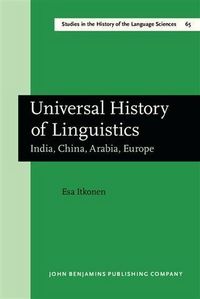 Produktbild: Universal History of Linguistics