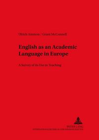 Produktbild: English as an Academic Language in Europe