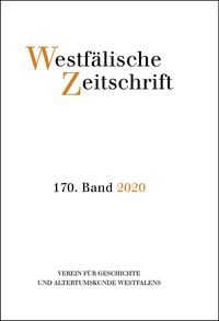 Produktbild: Westfälische Zeitschrift 170. Band 2020