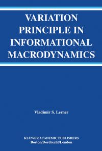 Produktbild: Variation Principle in Informational Macrodynamics