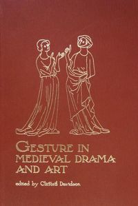 Produktbild: Gesture in Medieval Drama and Art
