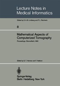 Produktbild: Mathematical Aspects of Computerized Tomography