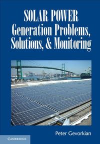 Produktbild: Solar Power Generation Problems, Solutions, and Monitoring