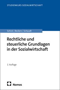 Produktbild: Rechtliche und steuerliche Grundlagen in der Sozialwirtschaft