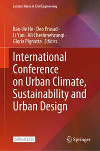 Produktbild: International Conference on Urban Climate, Sustainability and Urban Design