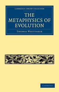 Produktbild: The Metaphysics of Evolution
