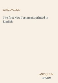 Produktbild: The first New Testament printed in English
